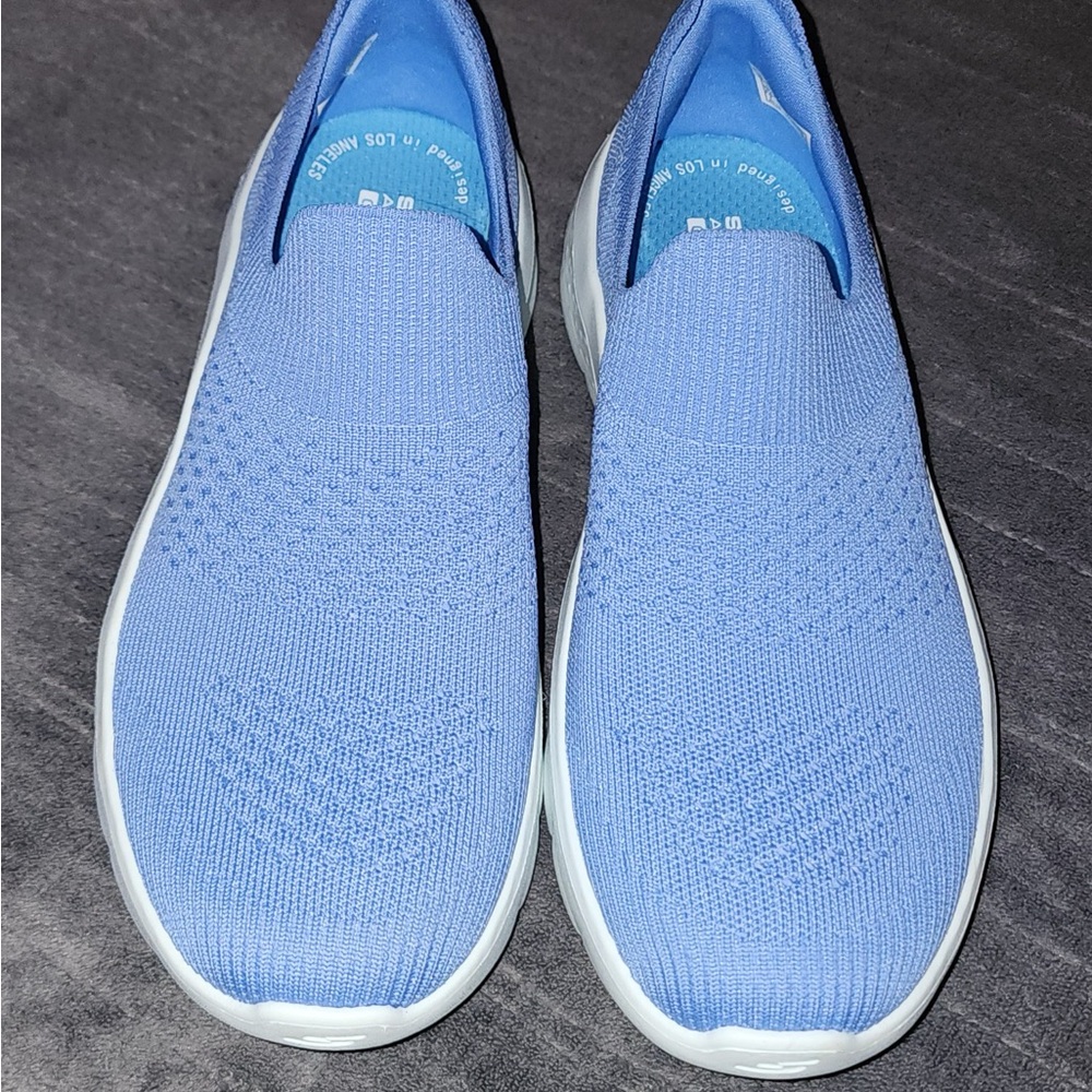 Skechers Blue Slip-On Sneakers